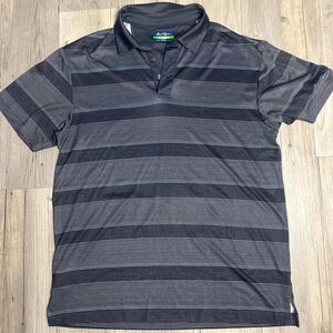 Hogan Men's Grey and Black Polo-shirts